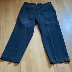 Mens Navy Blue Nautica Clipper Pants Relaxed Fit Navy Blue